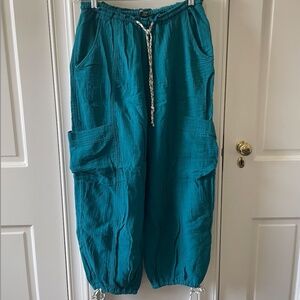 Wild Fable Teal Baggy Pants